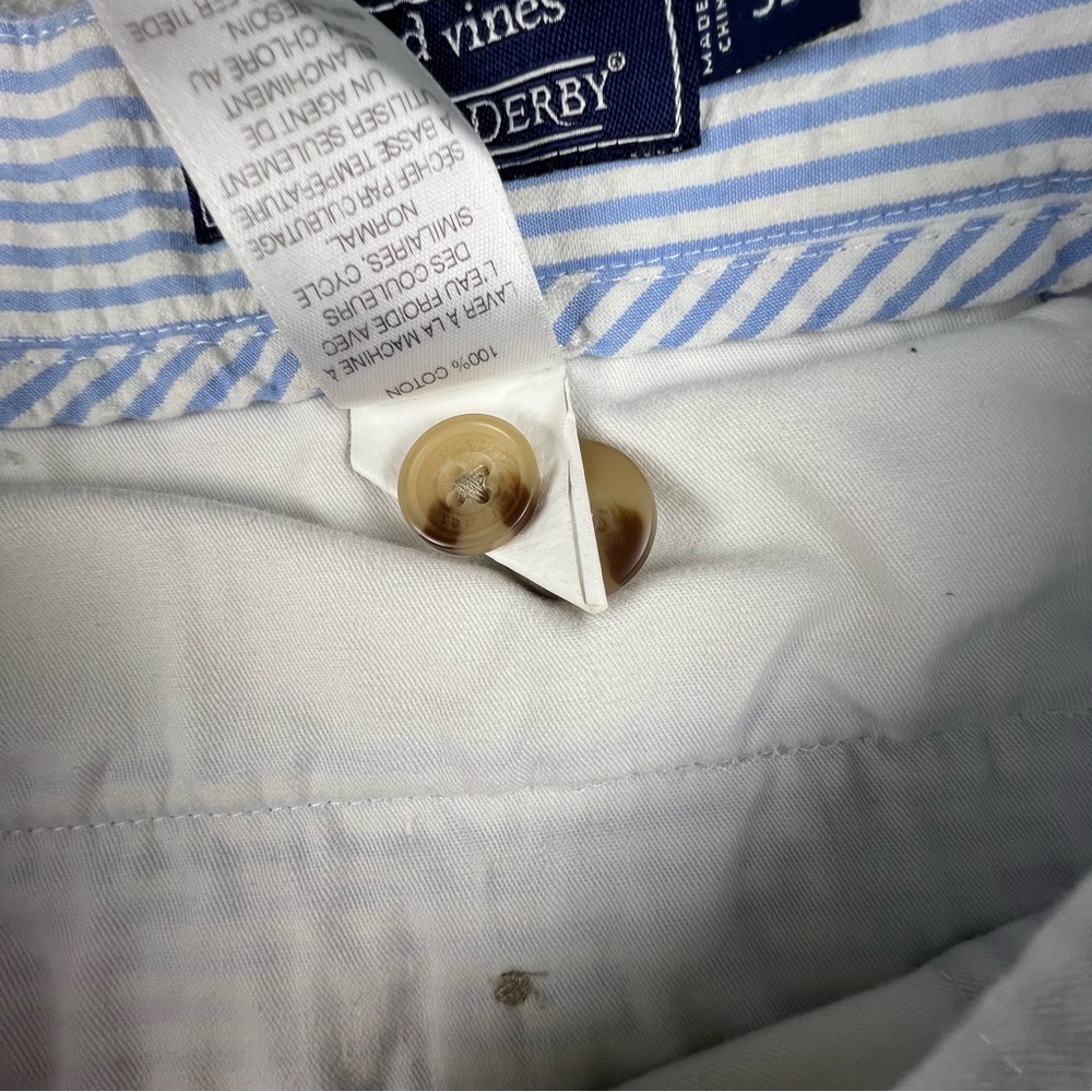 Vineyard Vines Kentucky Derby Seersucker Shorts Men’s 32 Whales Blue Stripe - Picture 9 of 9